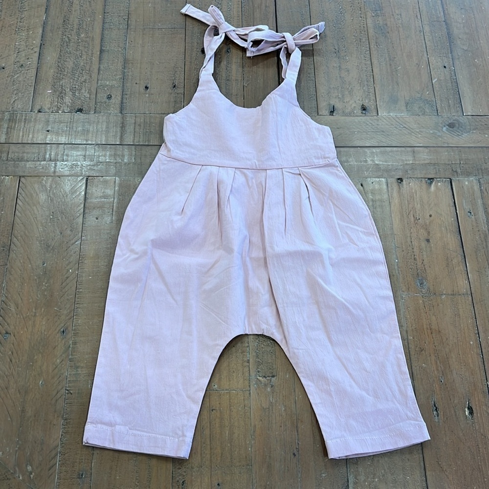 Colorful childhood rose bohemian romper - Picture 7 of 7